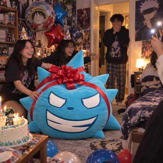 Soul Bean Bag in an anime fan's room