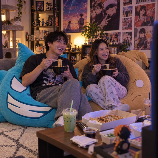 Soul Resonance 2-Pack in an anime fan's room