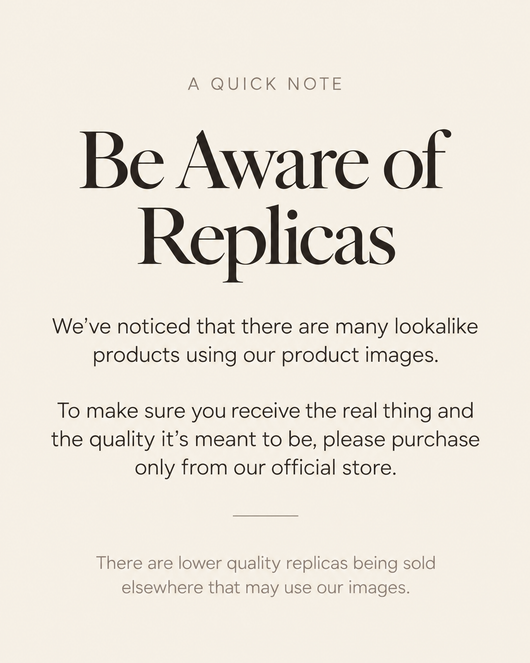 A quick note: be aware of replicas